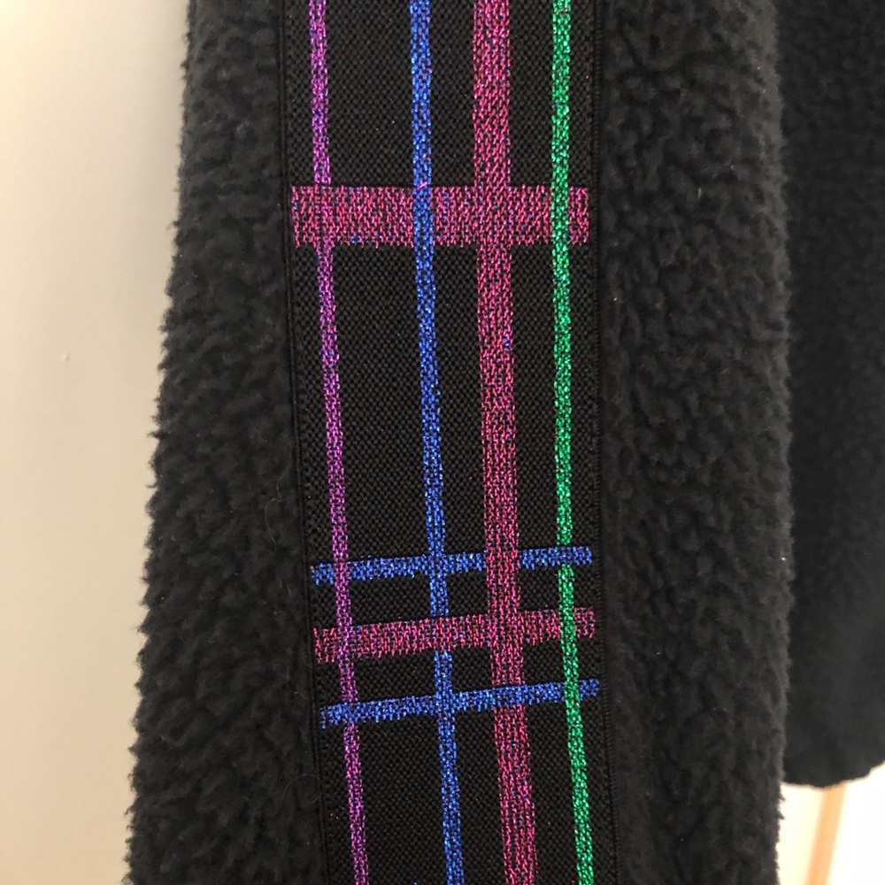 Plaid Fleece Zip Jacket - Picture 5 of 5